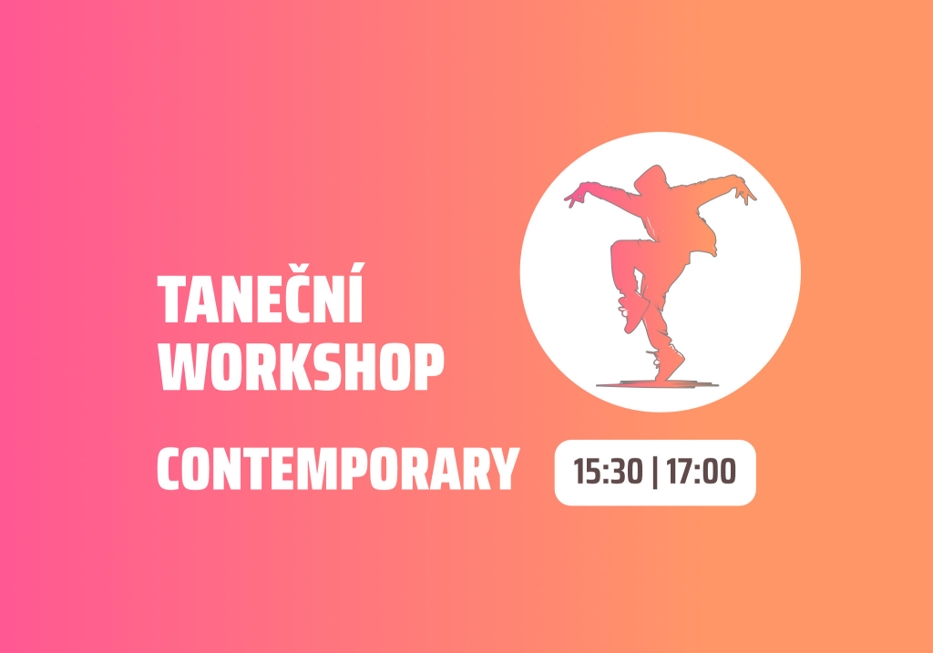 Podzimní taneční workshop 15:30-17:00 dospělí Contemporary