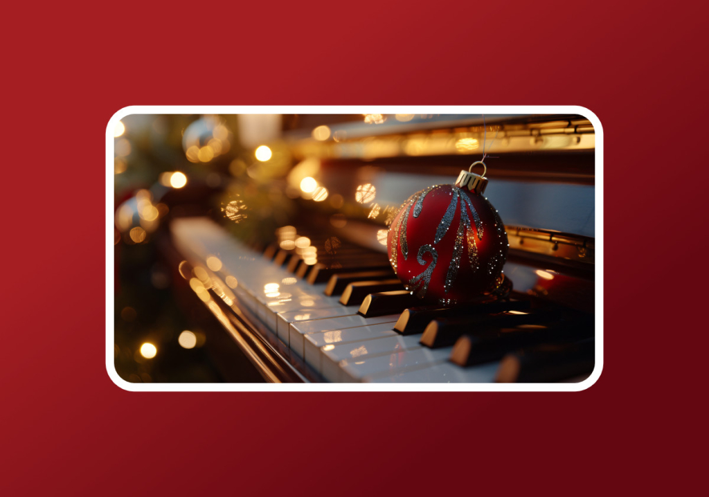 Vánoční klavír