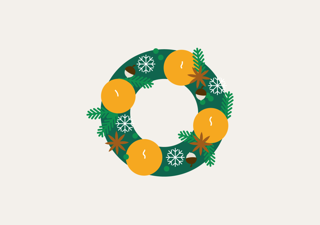 Adventní věnce - odpoledne