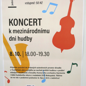 Koncert k Mezinárodnímu dni hudby