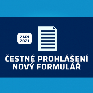 Nové čestné prohlášení 2021