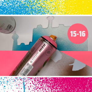 Sprejovací výtvarná dílna 15 - 16 h