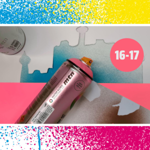 Sprejovací výtvarná dílna 16 - 17 h