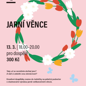 Jarní věnce - kreativní workshop pro dospělé