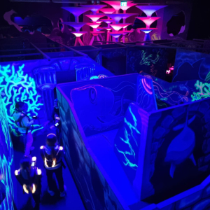 S Jedničkou do Jump parku a na laser game