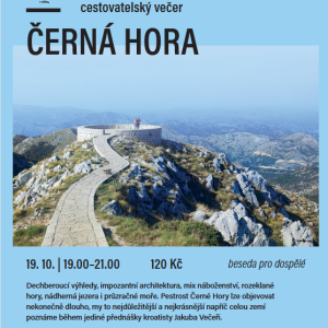 Cestovatelský večer Černá Hora