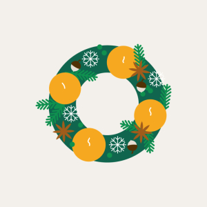 Adventní věnce - odpoledne