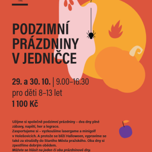 Podzimní prázdniny v Jedničce